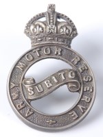 Lot 1274 - An Army Motor Reserve cap badge.