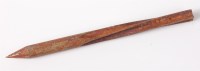 Lot 1281 - A WW I flechette dart, possibly made by Rolls...