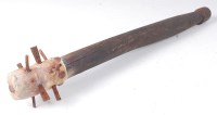 Lot 1294 - A WW I style trench club having a weighted...