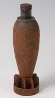Lot 1344 - A deactivated WW II German cluster bomb,...