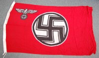 Lot 1360 - A German Reichdienstflagge (flag of the Reich...