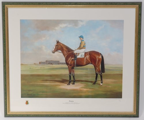 A Fine Study of Ardross & Lester Piggott Limited Edition Picture Roy Miller 