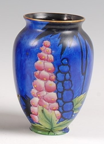 Lot 33 - A Carltonware Handcraft vase, of baluster form,...