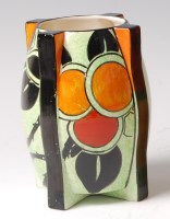 Lot 46 - A Clarice Cliff pottery Rocket vase, in the...