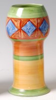 Lot 47 - A Clarice Cliff pottery vase, in the original...