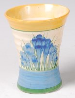 Lot 59 - A Clarice Cliff small Crocus pattern pottery...