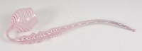 Lot 91 - A 19th century Nailsea pink and white glass...