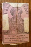 Lot 2040 - Sealed pack of playing cards, circa 1830, Hunt...