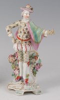 Lot 2060 - An 18th century Derby figure 'The Letter',...