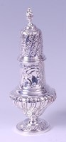 Lot 2085 - A late Victorian silver pedestal lighthouse...