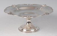 Lot 2097 - A George V silver pedestal comport, having...