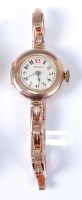 Lot 2182 - A lady's Rolex 9ct gold cased wristwatch,...