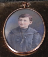 Lot 2242 - Speaight - Half length portrait of a boy,...