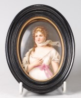 Lot 2245 - A late 19th century Continental porcelain...