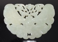 Lot 2272 - A late 19th century Chinese celadon jade...