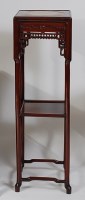 Lot 2275 - A Chinese ''rosewood'' two-tier jardiniere...