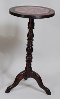 Lot 2276 - A 19th century Chinese ''rosewood'' and brass...