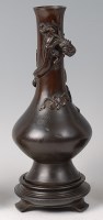 Lot 2304 - An early 19th century Chinese bronze vase, of...