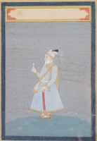 Lot 2338 - Indian Moghul school - Study of a senior...