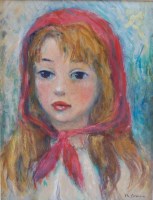 Lot 2357 - Charles Camoin (1879-1965) - Jeune fille au...