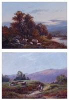 Lot 2370 - Walter Williams (1835-1906) - Pair; On the Wye...