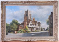 Lot 2380 - Clive Madgwick (1934-2005) - The church at...