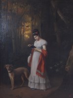 Lot 2390 - Attributed to Alfred Rankley - Study of a girl...