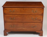 Lot 2490 - A figured walnut crossbanded and further...