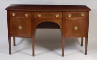 Lot 2495 - A late 19th century mahogany and satinwood...