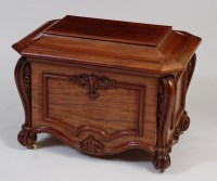 Lot 2499 - A circa 1840 mahogany wine cooler, of...