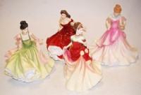 Lot 23 - Four various Royal Doulton figurines,...