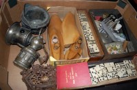 Lot 85 - A box of miscellaneous items, to include; a...