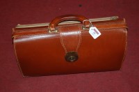 Lot 93 - A gentleman's brown leather briefcase