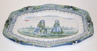 Lot 113 - An early 20th century French faience pottery...