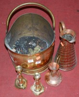 Lot 182 - A small quantity of mixed brass and copper...