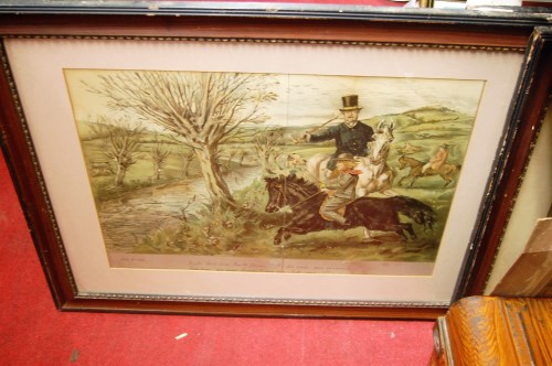 Lot 1065 - John Leech - Set of four hunting prints (a/f)