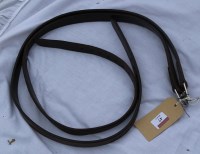 Lot 47 - Barnsby childs 2 row stitched havana leathers...