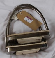 Lot 71 - OPS stirrup irons 4¾'' S/H