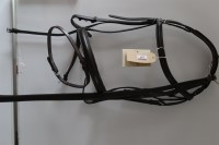 Lot 108 - Bridle Wembley Pro 5/8'' cheeks raised and...