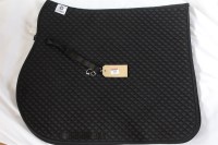 Lot 125 - Barnsby Quilted dressage square black F/S