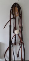 Lot 203 - Barnsby C/S comfort bridle with grackle...