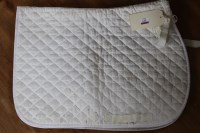 Lot 297 - Aerborn Dressage Square quilted white F/S shop...