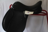 Lot 327 - Saddle Barnsby 720 GP 16½'' extra wide black...