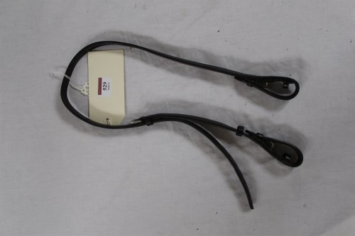 Lot 529 - Barnsby sliphead and cheek full black 5/8'' new