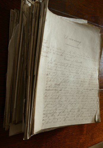Lot 2026 - Box; large quantity of Taylor's manuscript...