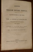 Lot 2061 - Defence of William Bourke Kirwan, condemned...