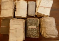 Lot 2081 - Archive box, dis-bound copies of Medical...