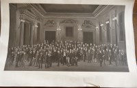 Lot 2136 - Autotype print of Fellows of the Royal Society,...