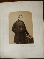 Lot 2145 - A mounted photograph of Alfred Swaine Taylor...