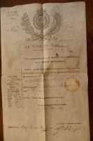 Lot 2210 - Passport issued to Alfred Swaine Taylor for...